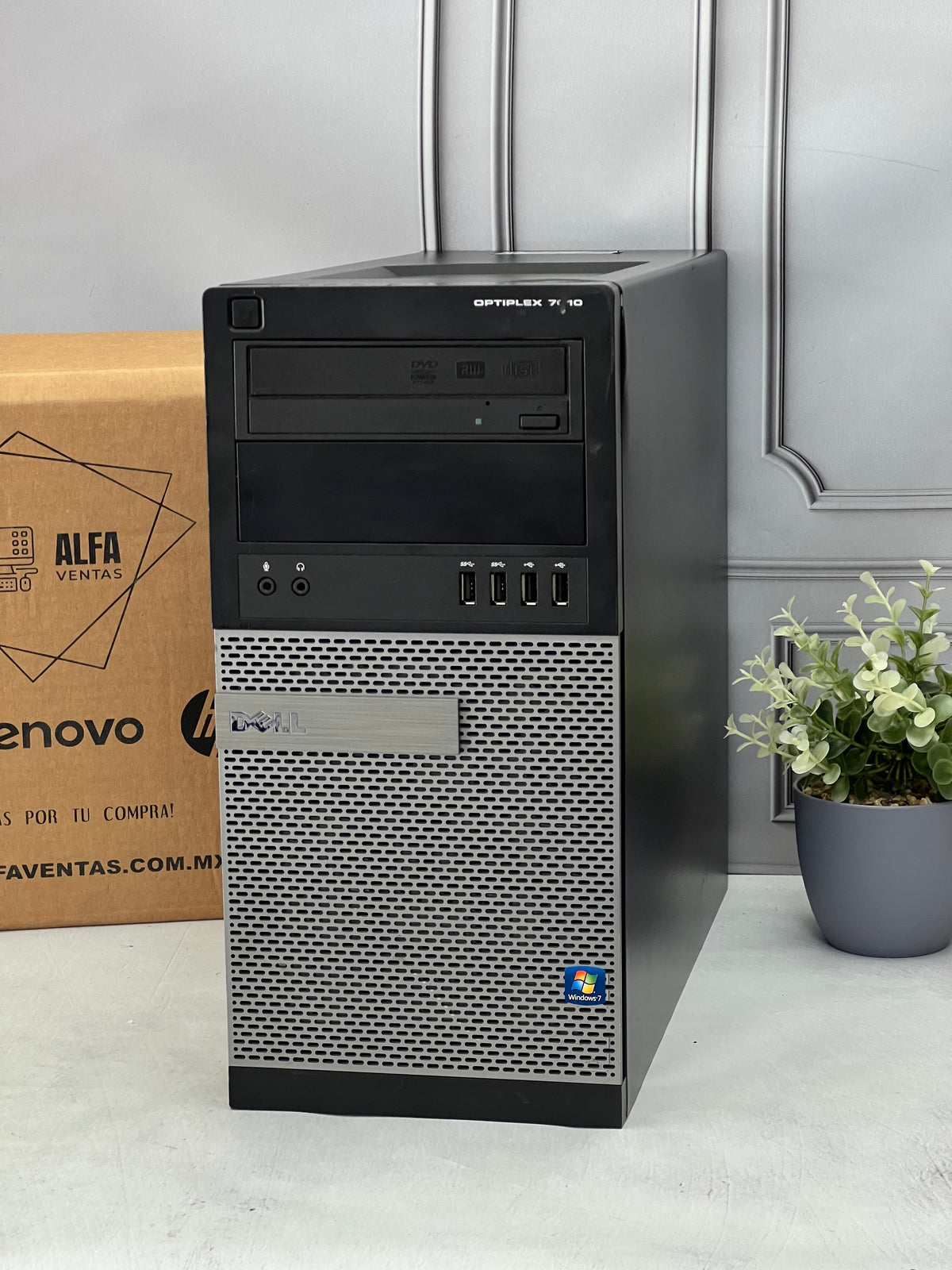 Dell OptiPlex 7010 MT Core i7 3ra Gen | 16GB RAM DDR3 | SSD 480GB | NVIDIA GeForce GT 2GB | Windows 10