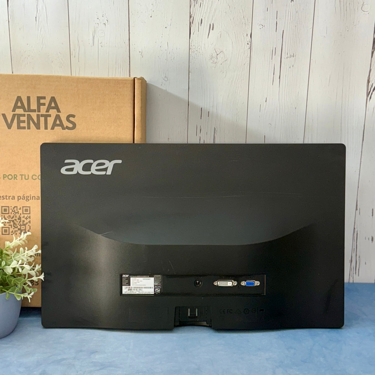 Monitor sin base Acer 21.5" G226HQL LED Full HD VGA DVI 1920×1080 5ms 60Hz