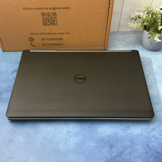 Laptop Dell Precision 7720 Core i7 6ta Gen 16 GB RAM SSD 256GB Tarjeta NVIDIA Quadro M1200 4GB Pantalla 17.3″
