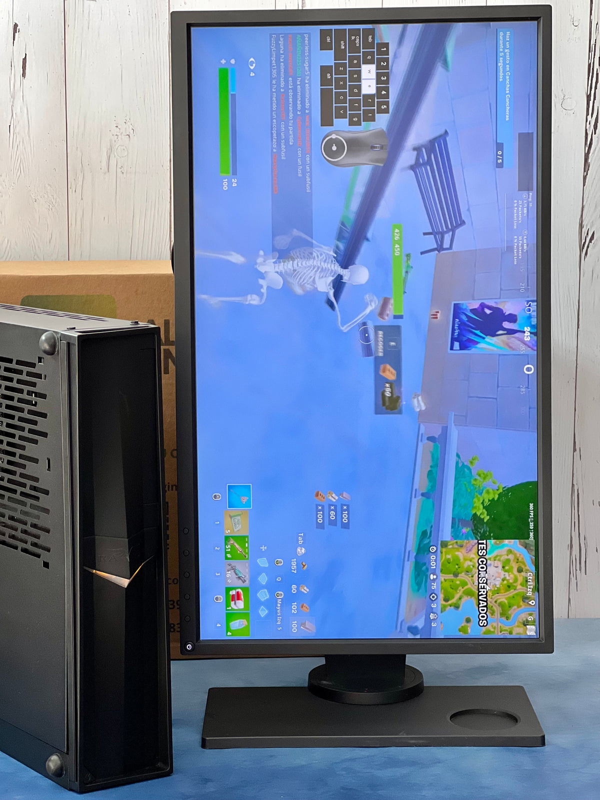 PC Gamer Completa + Monitor 144Hz | GTX 1650 4GB | 16GB RAM | SSD 480GB