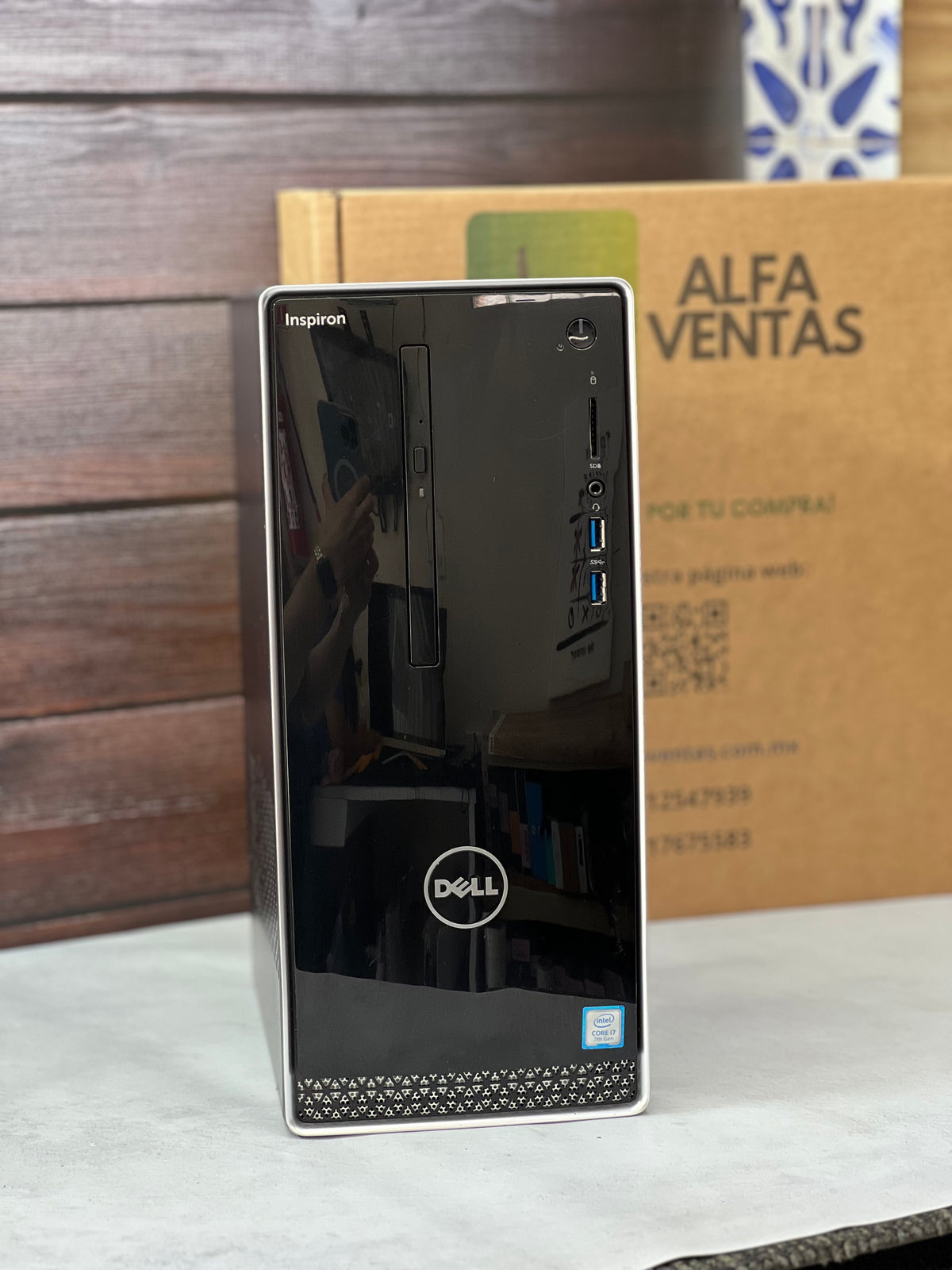 CPU Dell Inspiron 3668 Core i7 7ma gen 16GB RAM | SSD 512GB | TARJETA NVIDIA GT 1030 2GB