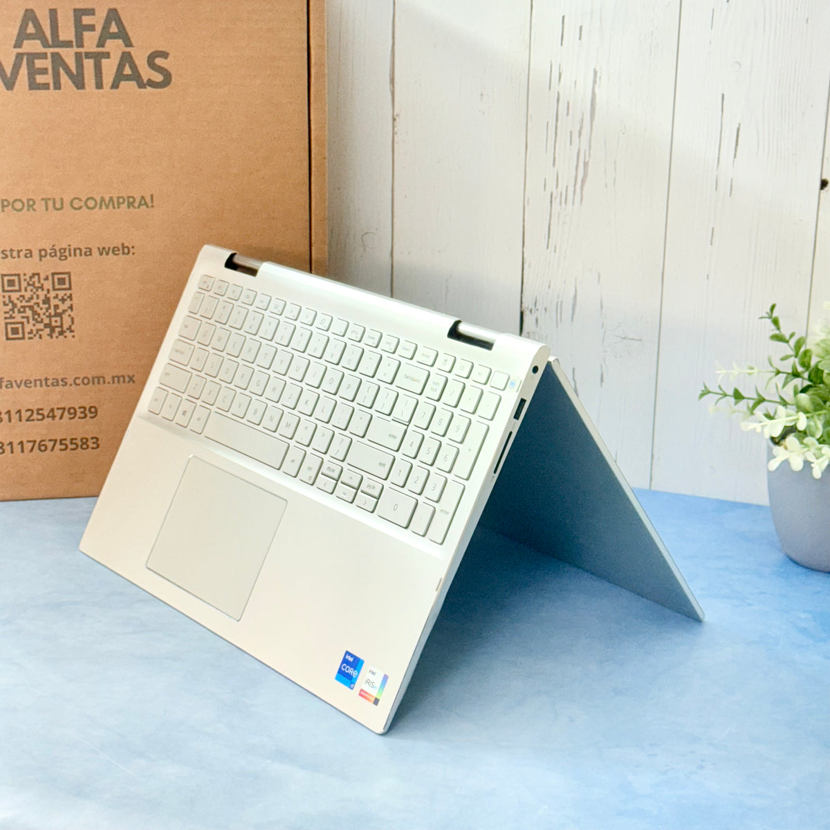 Laptop Dell Inspiron 7506 2 in 1 Core i7 11va GEN SSD 512gb 16GB RAM Pantalla tactil 15.6"