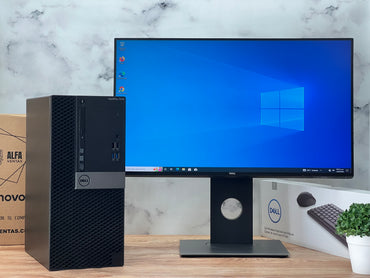 Computadora Completa Dell OptiPlex 7040 Tower i5 6ta Gen 32GB RAM SSD 512GB Monitor 22” Kit Dell