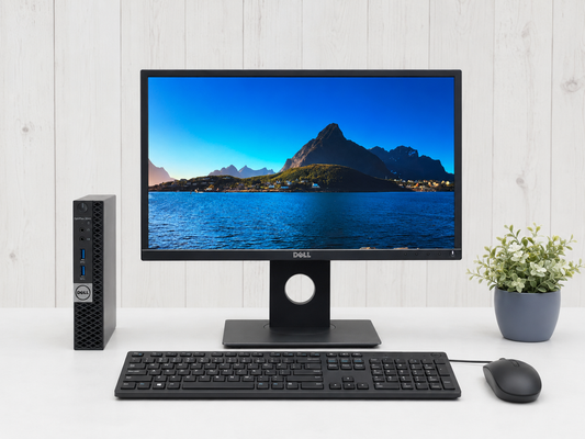 Computadora Dell OptiPlex 3050 micro | Core i5 6ta Gen | 16GB RAM | SSD 256GB | Monitor Dell 22"