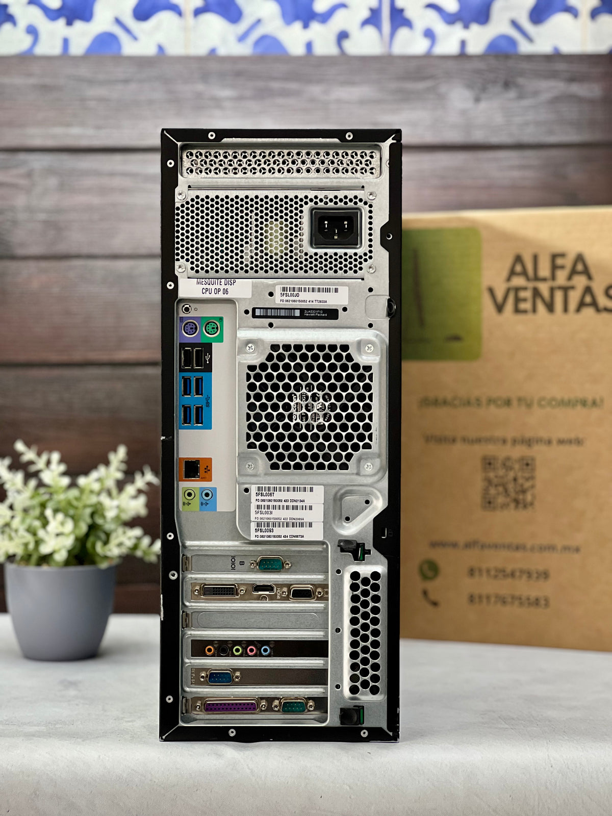 CPU Workstation HP Z440 Intel Xeon 16GB RAM SSD 240GB TARJETA GRÁFICA QUADRO 2GB
