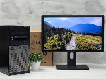 Computadora Dell Optiplex 790 MT Core i7 2da Gen SSD 240GB RAM 16GB DDR3 + Monitor 22" USB WIFI