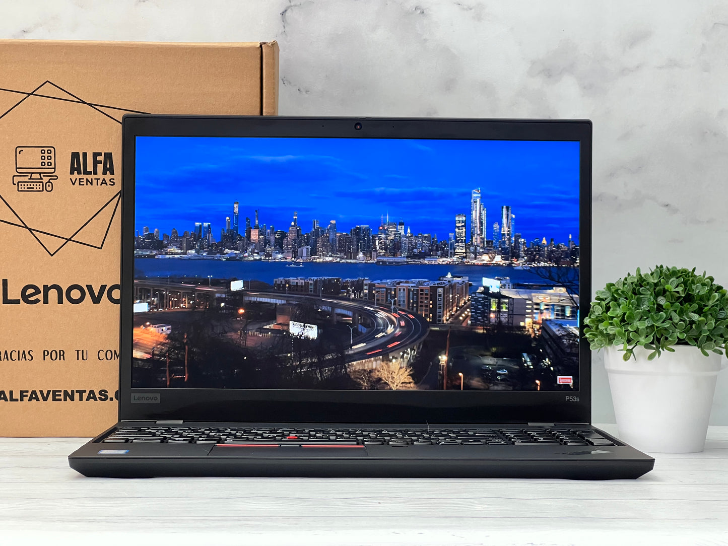 Laptop Lenovo ThinkPad P53s | Core i7 8va Gen | SSD 512GB | 16GB RAM | Tarjeta NVIDIA Quadro P520 2GB | Pantalla 15.6”
