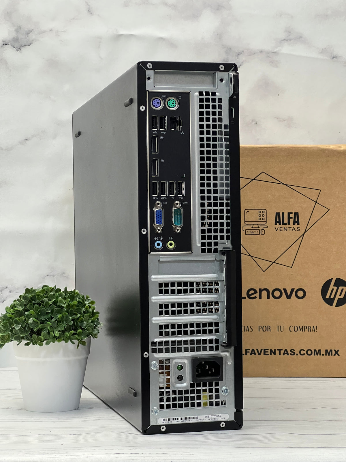 CPU Dell Optiplex 7010 MT | Core i3 2da gen 3.40GHz | SSD 240GB | RAM 16GB | Windows 10 Pro