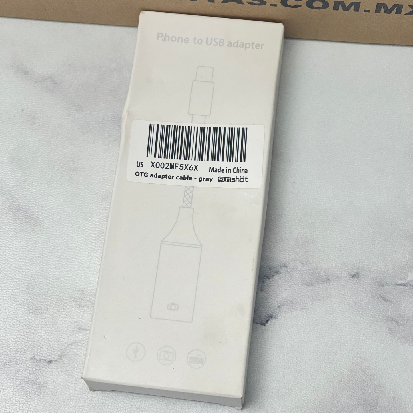Adaptador de Cámara Lightning a USB | Compatible con iPhone y iPad