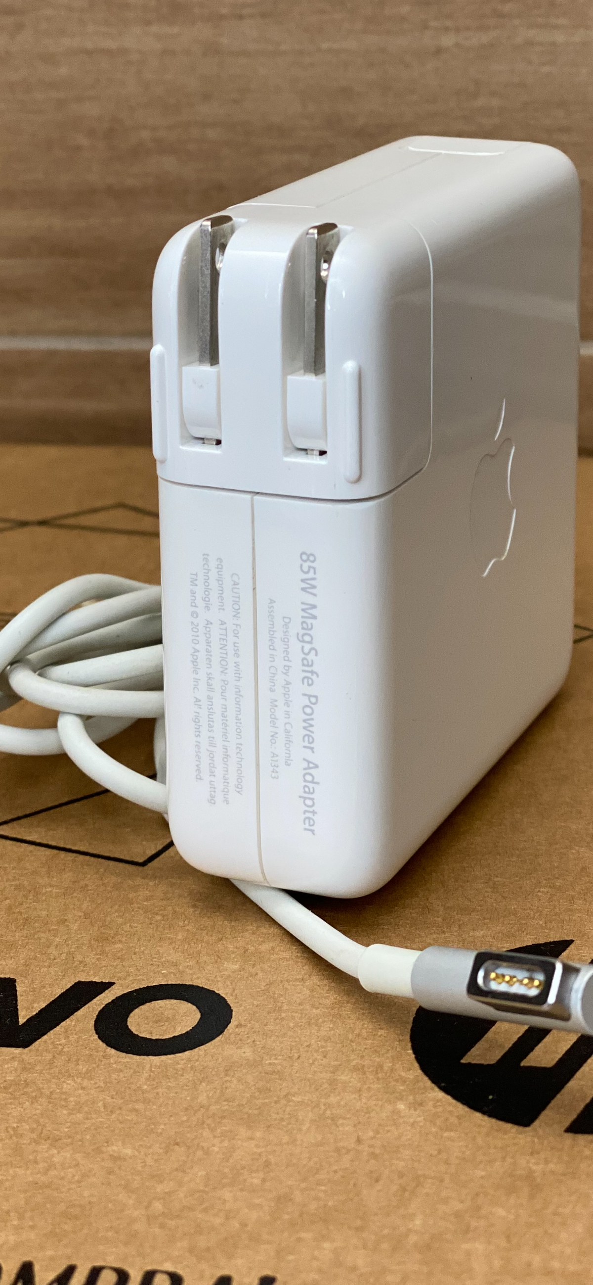 Cargador ORIGINAL Apple MacBook Pro 85W 18.5V 4.6A A1343