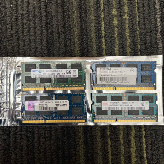 Memoria RAM DDR3 4GB 1333Mhz Sodimm Laptop y AIO