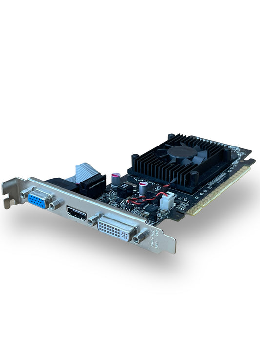 Tarjeta Gráfica NVIDIA GeForce 400s 1GB alto perfil, VGA-DVI-HDMI