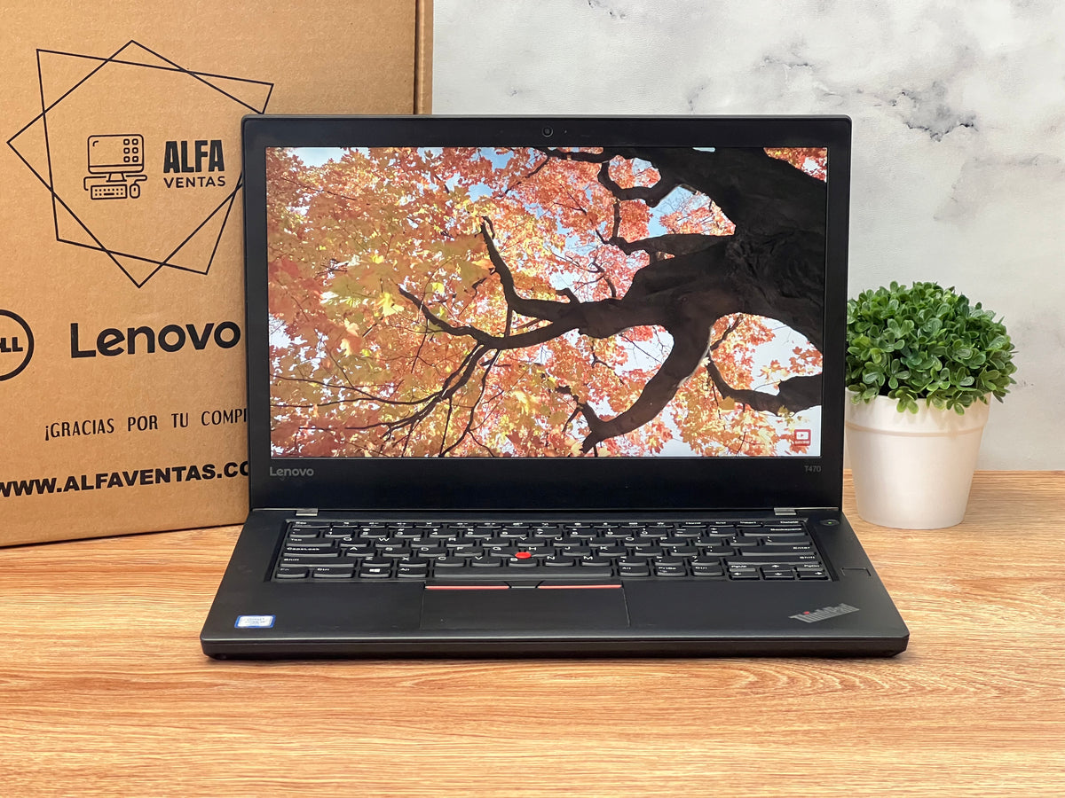 Laptop Lenovo Thinkpad T470 Core I5 7ma Gen Ssd 256gb Ram 8gb Ddr4 W10 Alfa Ventas 1520