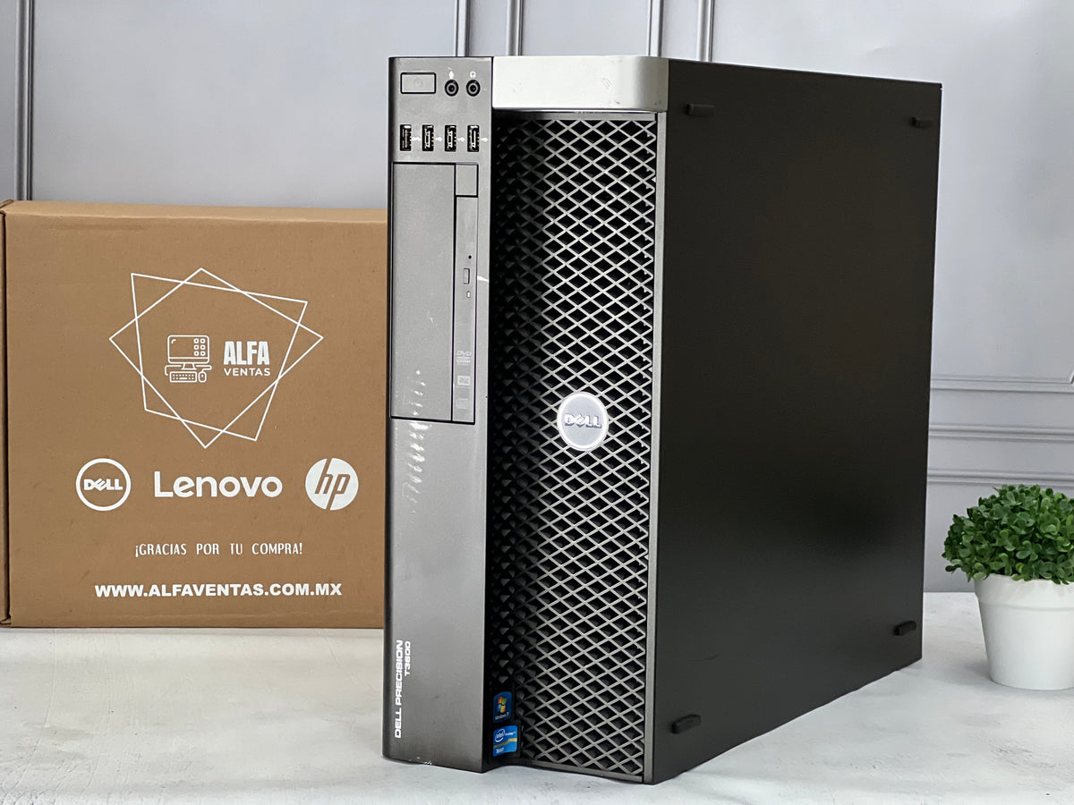 Workstation DELL Precision TOWER T3600 Xeon E5 SSD 1.6TB RAM 16GB Tarjeta GEFORCE GT 730 2GB