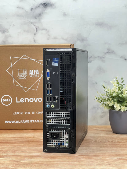 CPU Dell OptiPlex 3020 / 9020 SFF | Core i7 4ta Gen | 16GB RAM | SSD 240GB | Windows 10 / 11