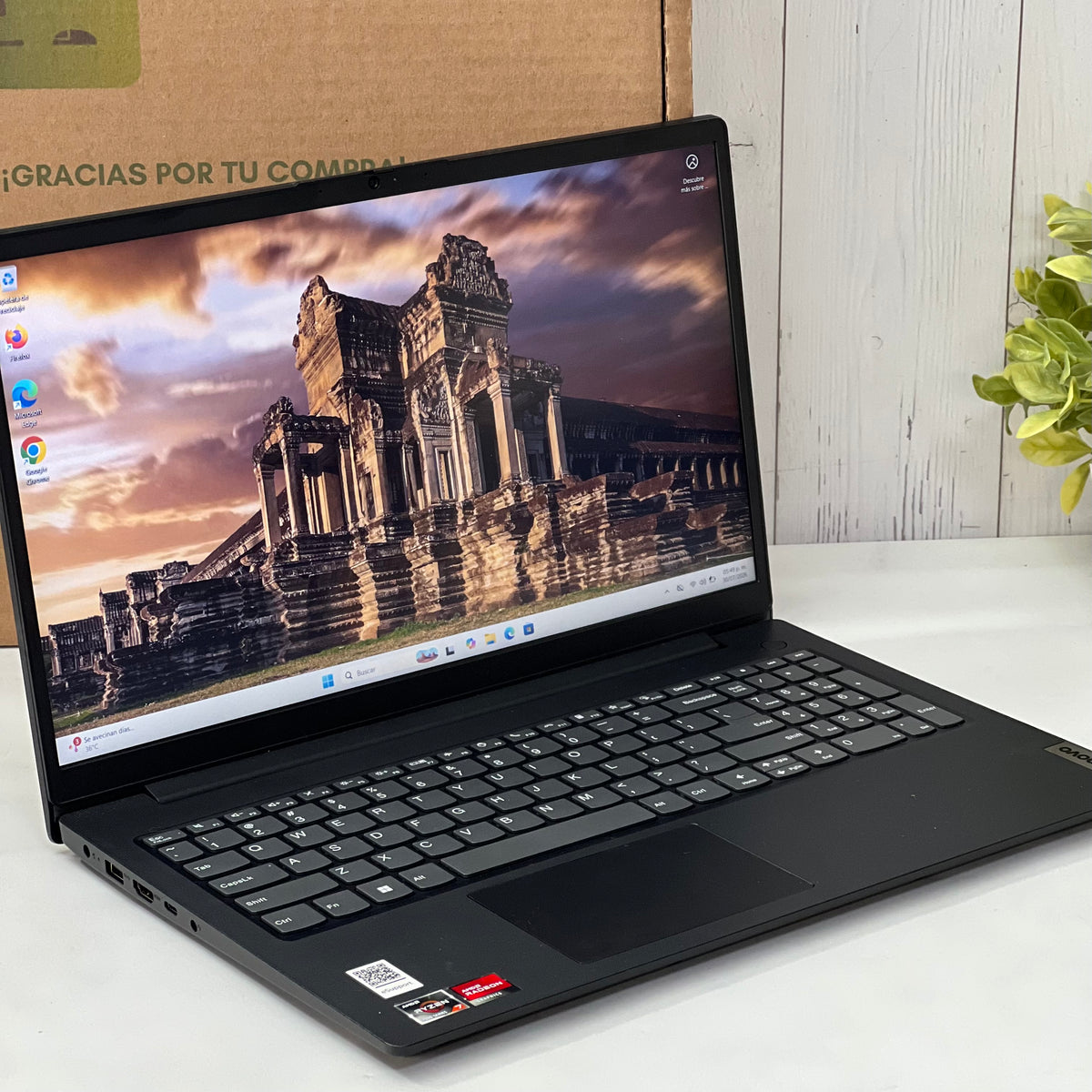Laptop Lenovo V15 G4 | Ryzen 5 5500U | SSD 256GB | 16GB RAM | Pantalla 15.6" | Windows 11