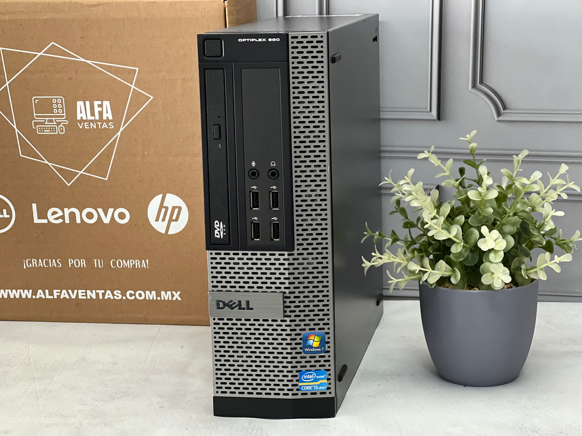CPU Dell Optiplex 990/390 SFF Core i5 2da Gen SSD 240 gb RAM 16gb Windows 10