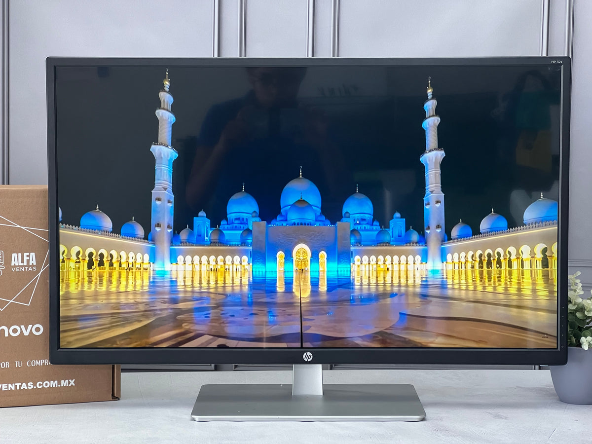 Monitor Hp 32” pulgadas 32s Display 1920 x 1080 (Full HD) 5ms VGA-HDMI 75 Hz