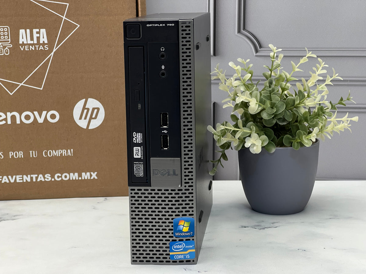 CPU Dell Optiplex 790 usff Core i5 2da Gen SSD 120gb RAM 8gb DDR3 W10