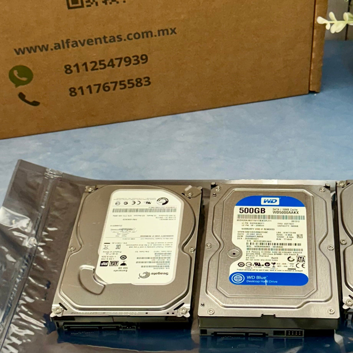 Disco Duro para PC o DVR 500 GB – 3.5” WESTERN DIGITAL o Seagate