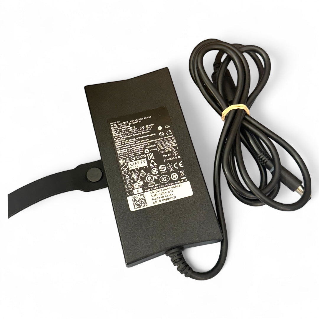 Cargador Original Dell 130W  19.5V 6.7A  Pin Central Modelo LA130PM121 (de uso)