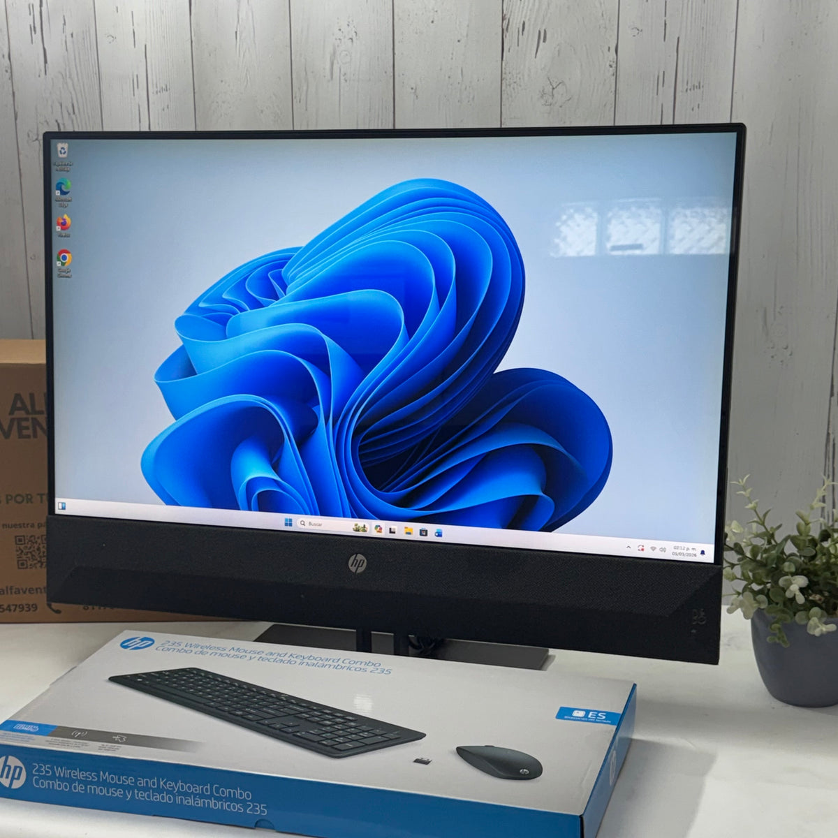 Computadora HP Pavilion AIO 27 Core i5 8va Gen SSD 480GB | 16GB RAM | Pantalla 27” Táctil | Windows 11 | Clase B