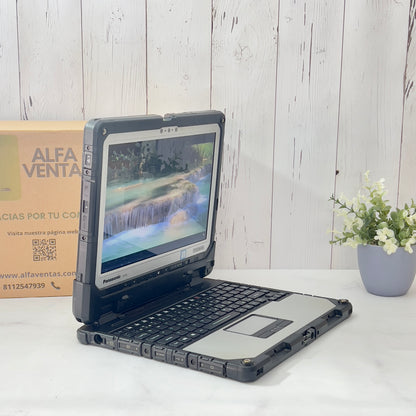 Laptop Panasonic Toughbook CF-33 Core i7 7ma Gen | 16GB RAM | SSD 480GB | 12” táctil |  Uso rudo CLASE B
