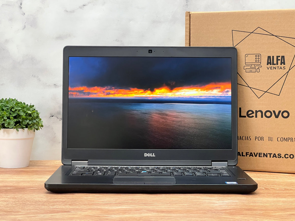 Laptop Dell Latitude 5480 Core i7 6ta gen SSD 256GB 16GB RAM Pantalla 14 " Tarjeta GEFORCE 2GB