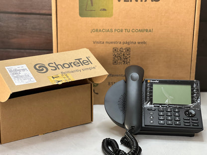 Teléfono ShoreTel IP480 – VoIP de 8 líneas