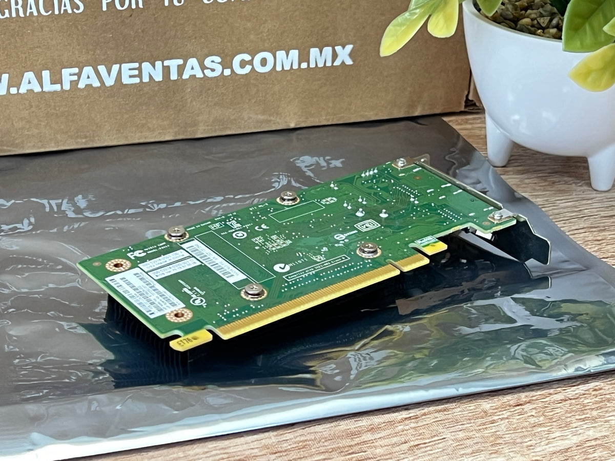 Tarjeta Gráfica NVIDIA NVS 310 512mb bajo perfil, DisplayPort x2