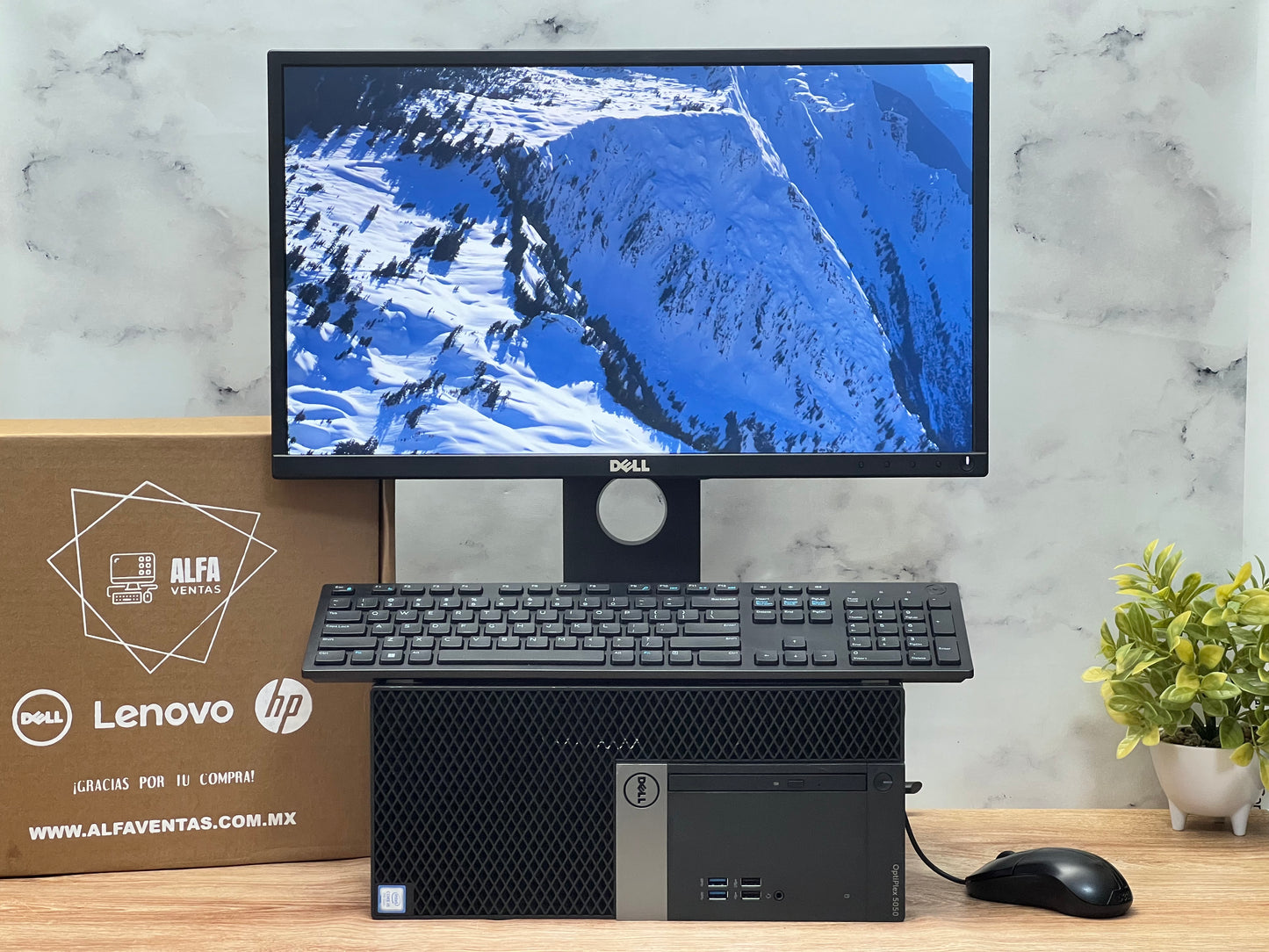 Computadora DELL Optiplex 5050 MT Core i5 7ma Gen SSD 512GB RAM 16GB DDR4 Windows 11 pro