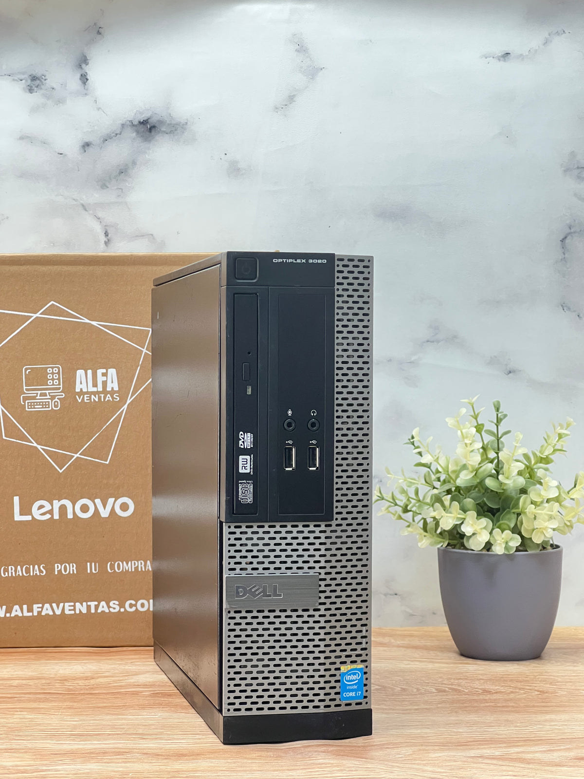 CPU Dell OptiPlex 3020 / 9020 SFF | Core i7 4ta Gen | 16GB RAM | SSD 240GB | Windows 10 / 11