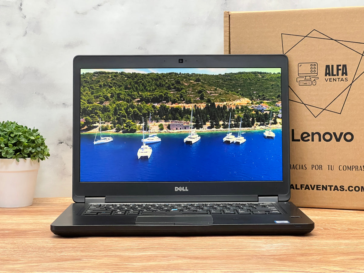 Laptop Dell Latitude 5480 Core i7 6ta gen SSD 256GB 16GB RAM Pantalla 14 " Tarjeta GEFORCE 2GB