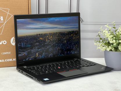 Laptop Lenovo T470s Core i5 6ta gen SSD 256GB RAM 20GB DDR4 Pantalla 14" Clase B