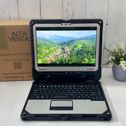 Laptop Panasonic Toughbook CF-33 Core i7 7ma Gen | 16GB RAM | SSD 480GB | 12” táctil |  Uso rudo CLASE B