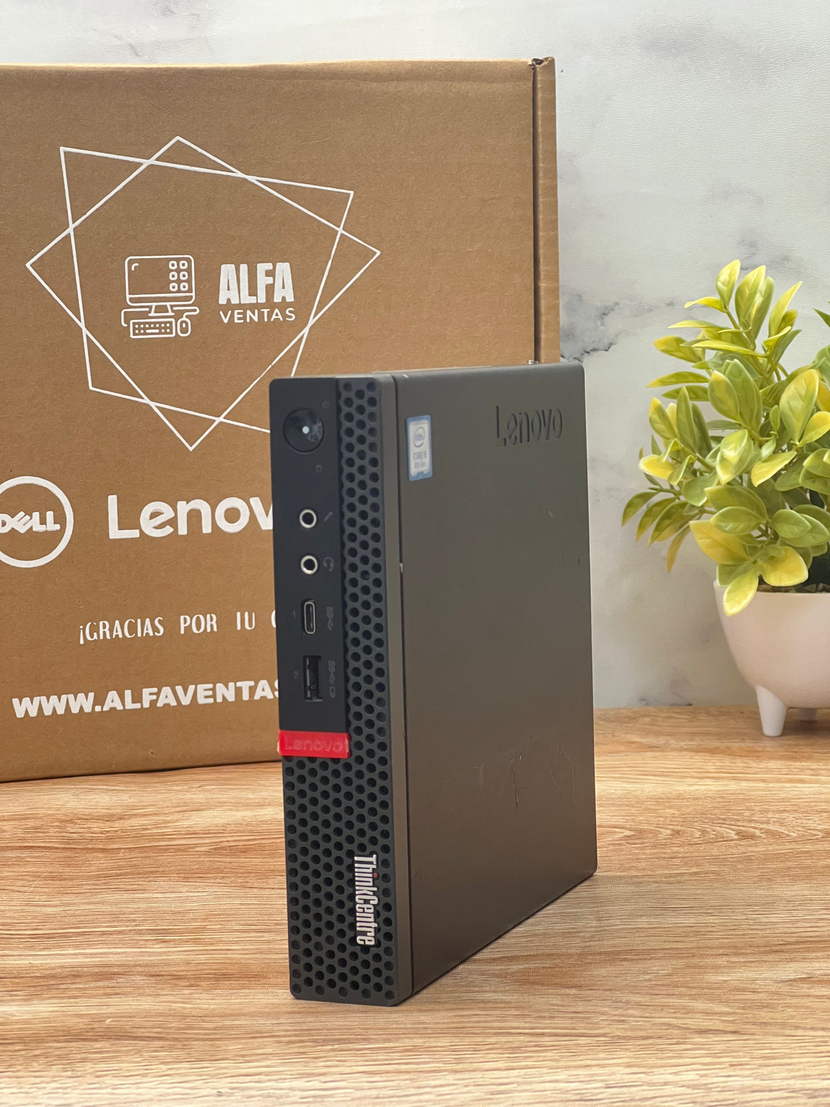 Micro CPU Lenovo Thinkcentre M720q/M920q Core i5 8va Gen SSD 256GB RAM 16GB DDR4