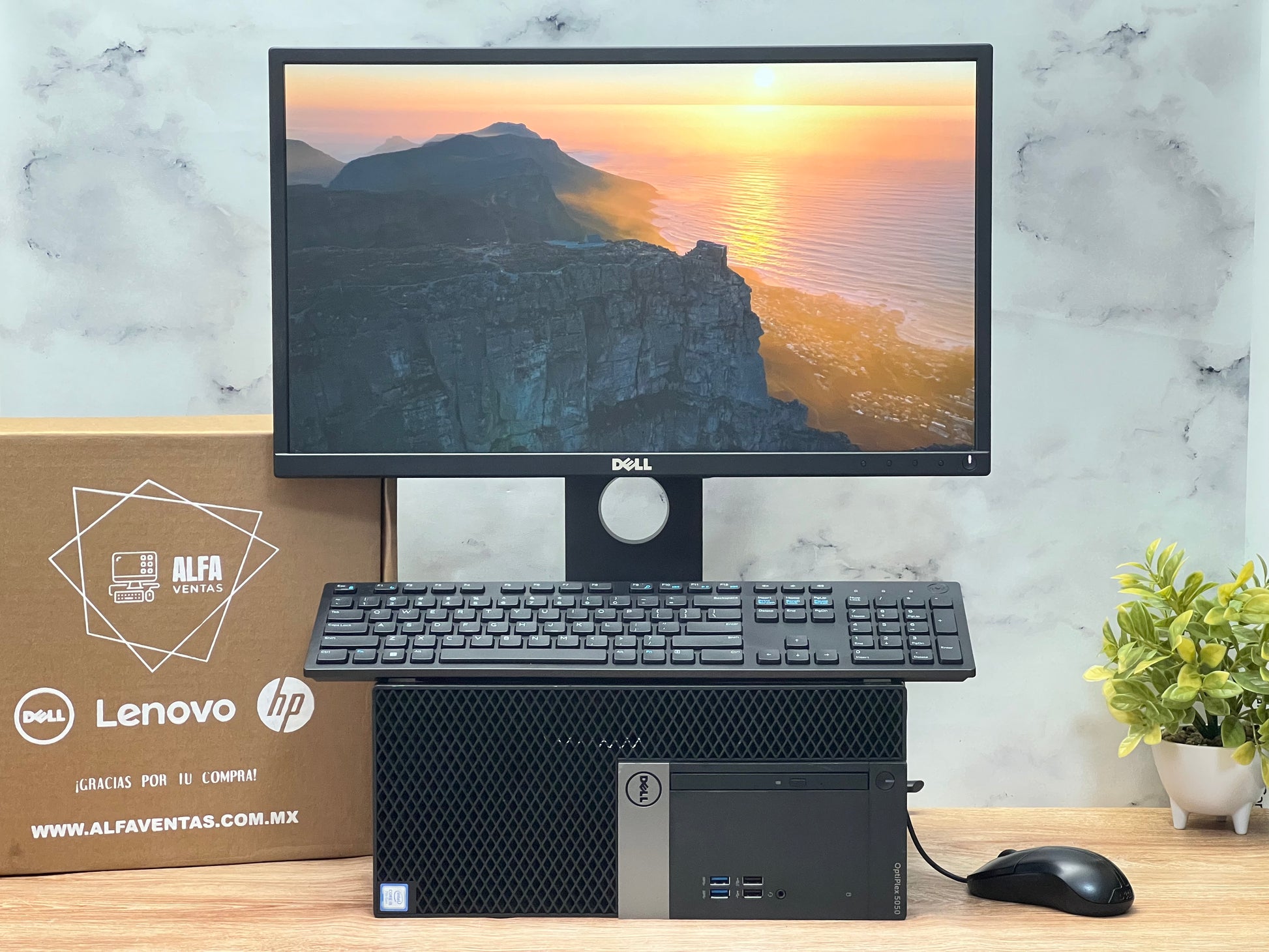 Computadora DELL Optiplex 5050 MT Core i5 7ma Gen SSD 512GB RAM 16GB DDR4 Windows 11 pro