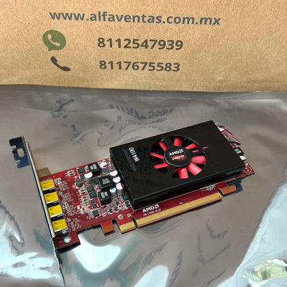 Tarjeta Gráfica AMD FirePro – 2GB | Alto Perfil | Mini DisplayPort