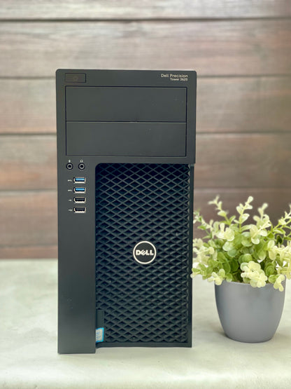 CPU Dell Precision Tower 3620 Core i7 6ta Gen SSD 256GB RAM 16GB DDR4 Tarjeta GeForce GT 730 2GB