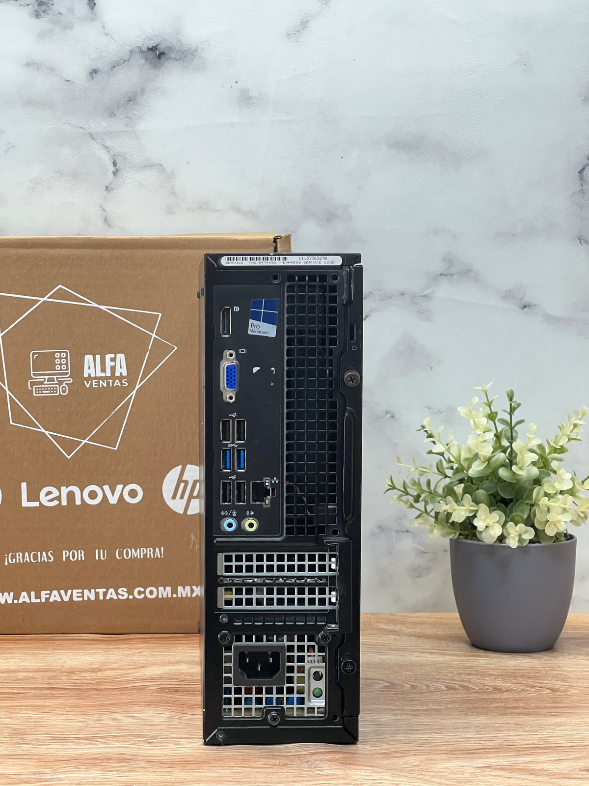 CPU Dell OptiPlex 3020 / 9020 SFF | Core i7 4ta Gen | 16GB RAM | SSD 240GB | Windows 10 / 11