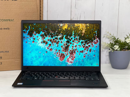 Laptop Lenovo ThinkPad X1 Carbon  Core i7 8va Gen | 16GB RAM | SSD 256GB | Pantalla Táctil 14" CLASE B