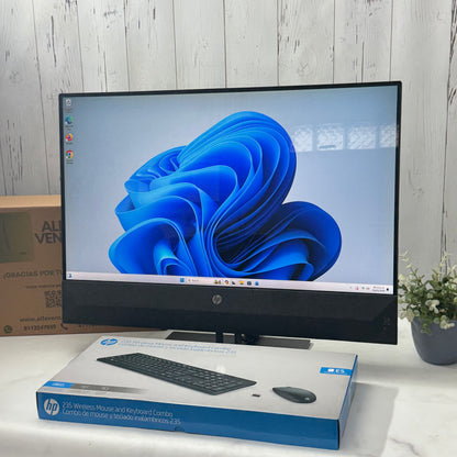Computadora HP Pavilion AIO 27 Core i5 8va Gen SSD 480GB | 16GB RAM | Pantalla 27” Táctil | Windows 11 | Clase B