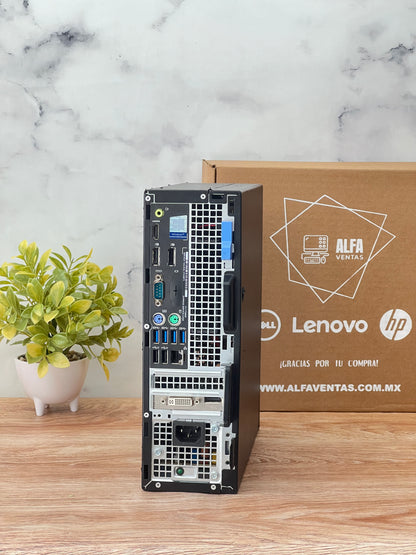 CPU DELL Optiplex 7050 SFF Core i7 7ma Gen SSD 256GB RAM 16GB DDR4 W10, Tarjeta de video 2GB
