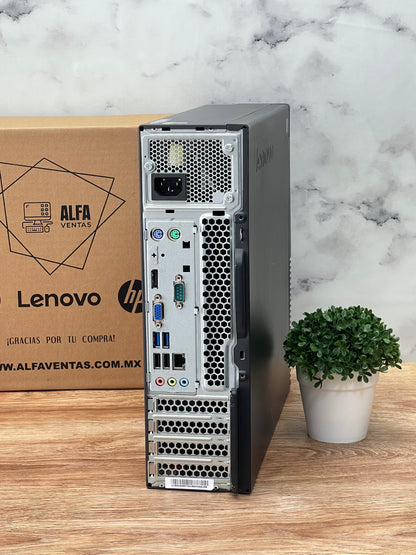 CPU Lenovo ThinkCentre SFF Core i5 4ta Gen | SSD 240GB | 8GB RAM | Windows 10 Pro