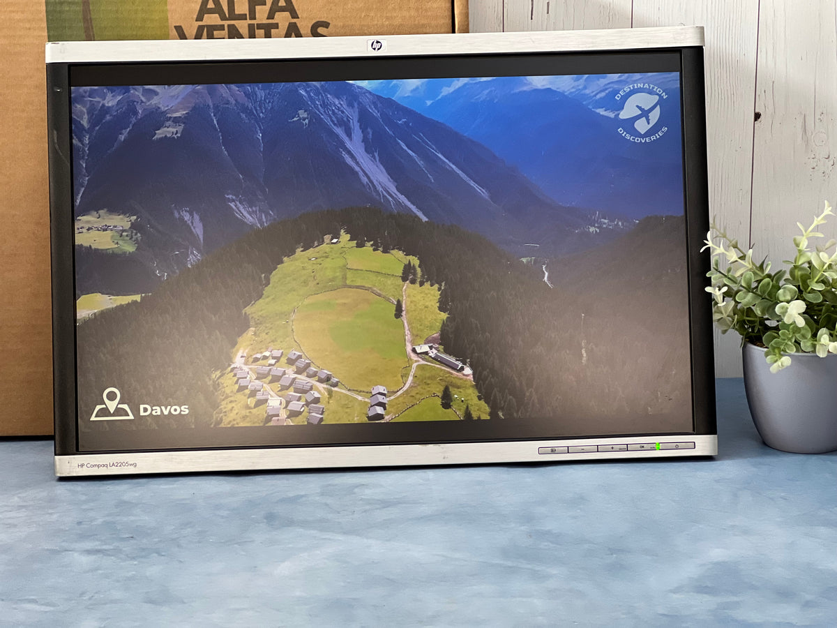 Monitor sin base HP Compaq LA2205wg 22” LED VGA / DVI / DisplayPort Clase B