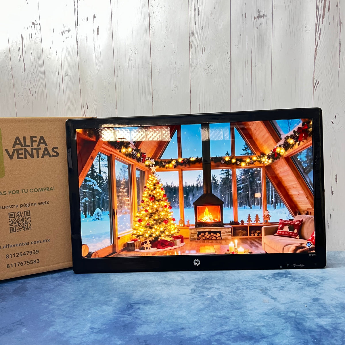 Monitor (Sin Base) HP 2711x – 27” Full HD LED | HDMI / DVI