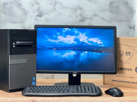 Computadora Dell Optiplex 790 Core i7 2da gen SSD 480GB 16GB Tarjeta AMD Radeon 1gb