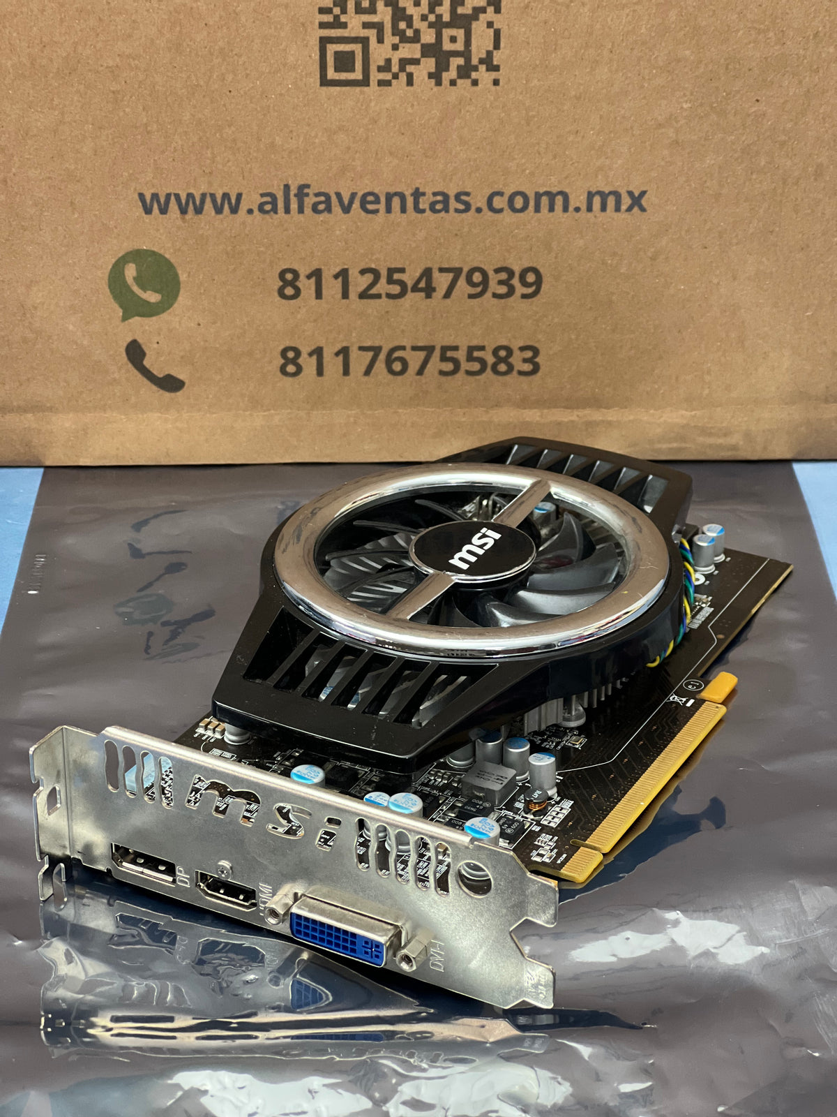 Tarjeta de Video AMD Radeon HD 5700 1GB – PCI-E | VGA / DVI / HDMI