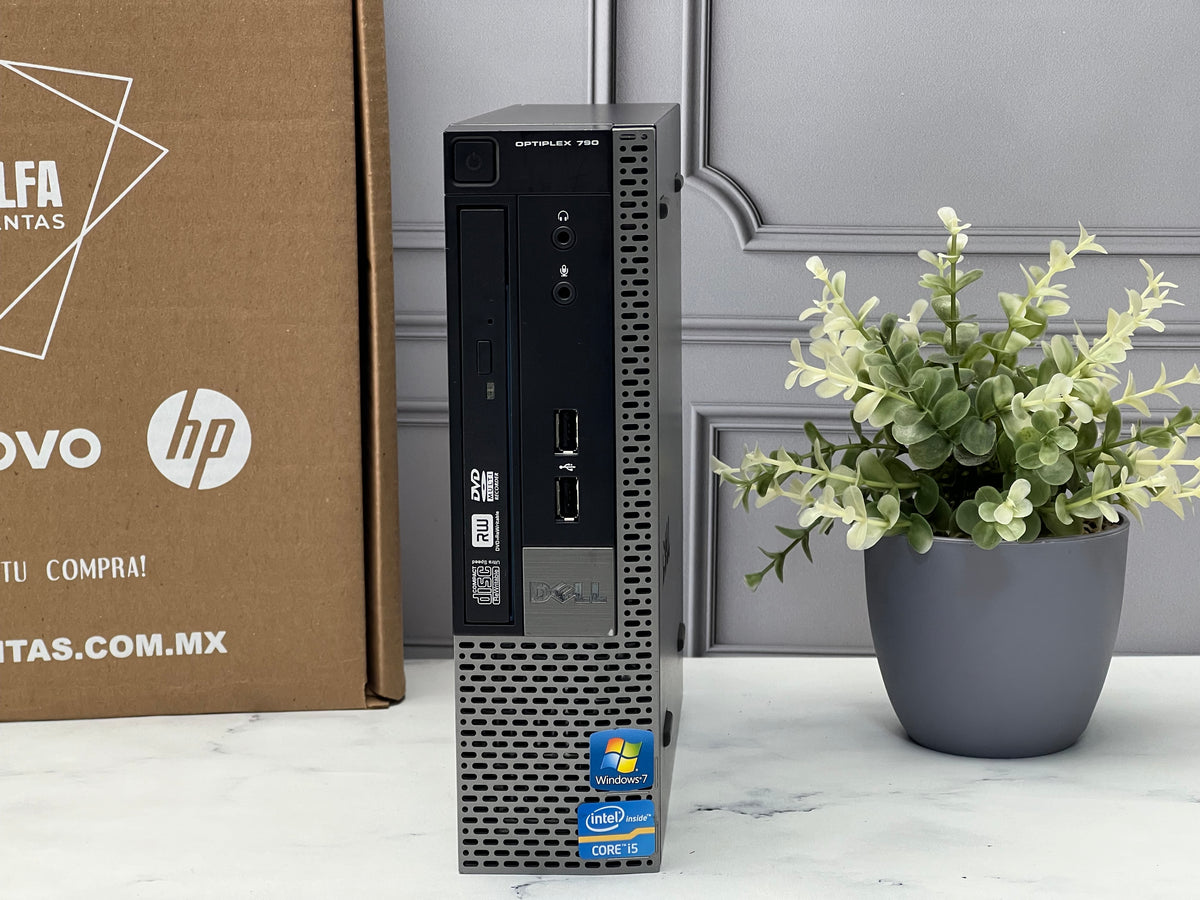 CPU Dell Optiplex 790 usff Core i5 2da Gen SSD 120gb RAM 8gb DDR3 W10