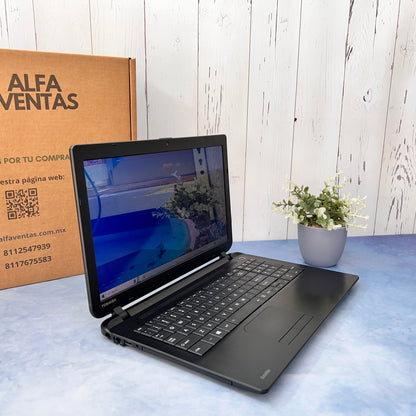 Laptop Toshiba Satellite C555 Celeron SSD 240GB 8GB RAM Pantalla 15.6” Windows 10